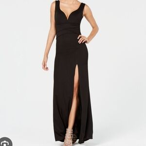 Emerald Sundae Black Maxi Dress